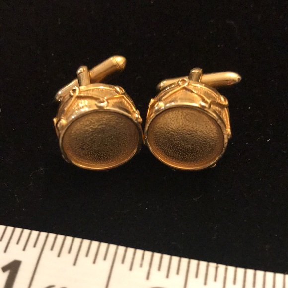 3/$15 ⭐️ Vintage swank cuff links- gold tone. Fun and fancy! Cufflinks (L) - Picture 5 of 5
